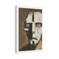 Brutalist Portrait Art II 'Designed by AI' Canvas Art Print