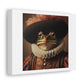 Noble Frog Portrait 'Designed by AI' Art Print on Canvas