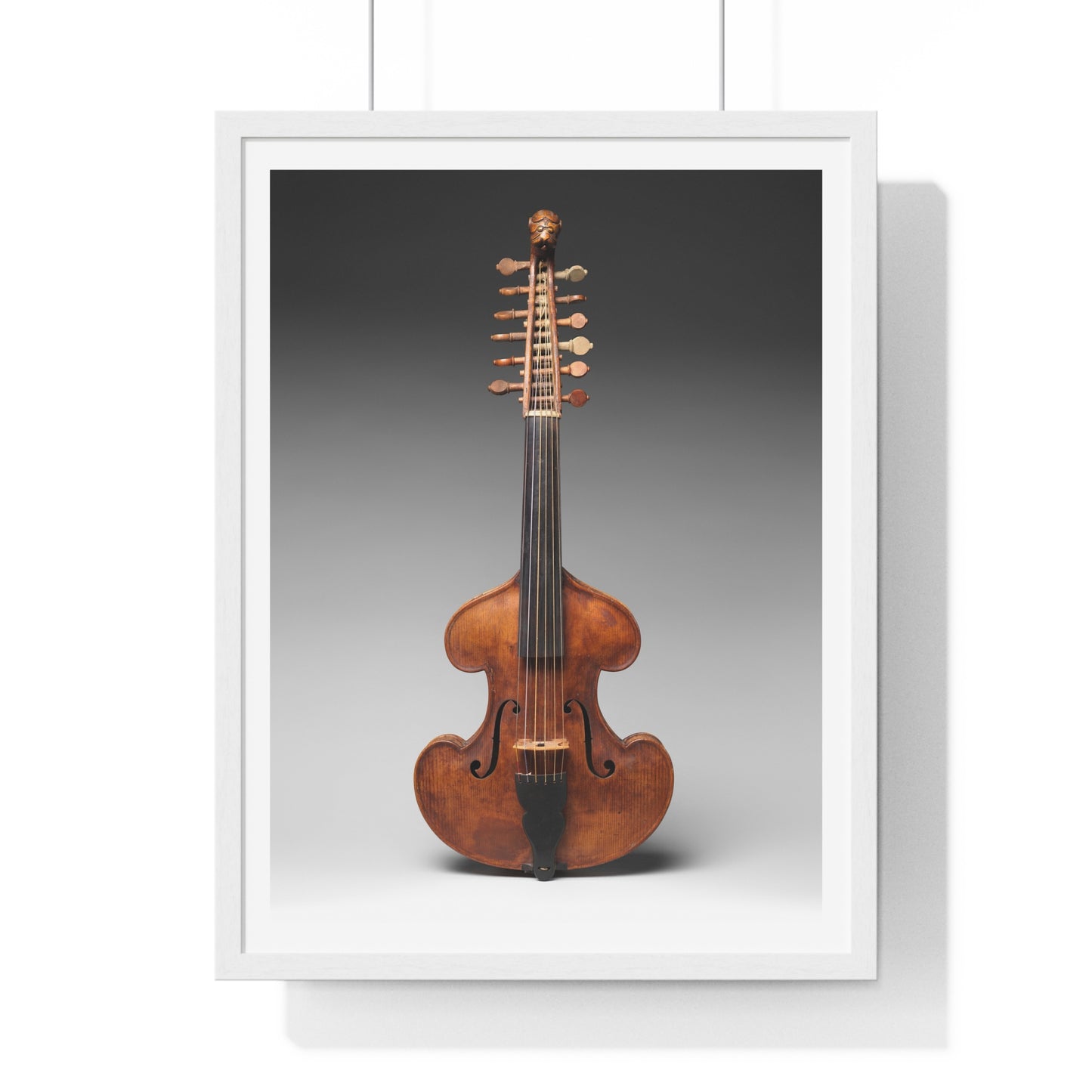 Viola d'Amore, Framed Art Print