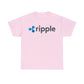 Ripple #XRP #XRPthestandard Crypto Unisex Heavy Cotton T-Shirt