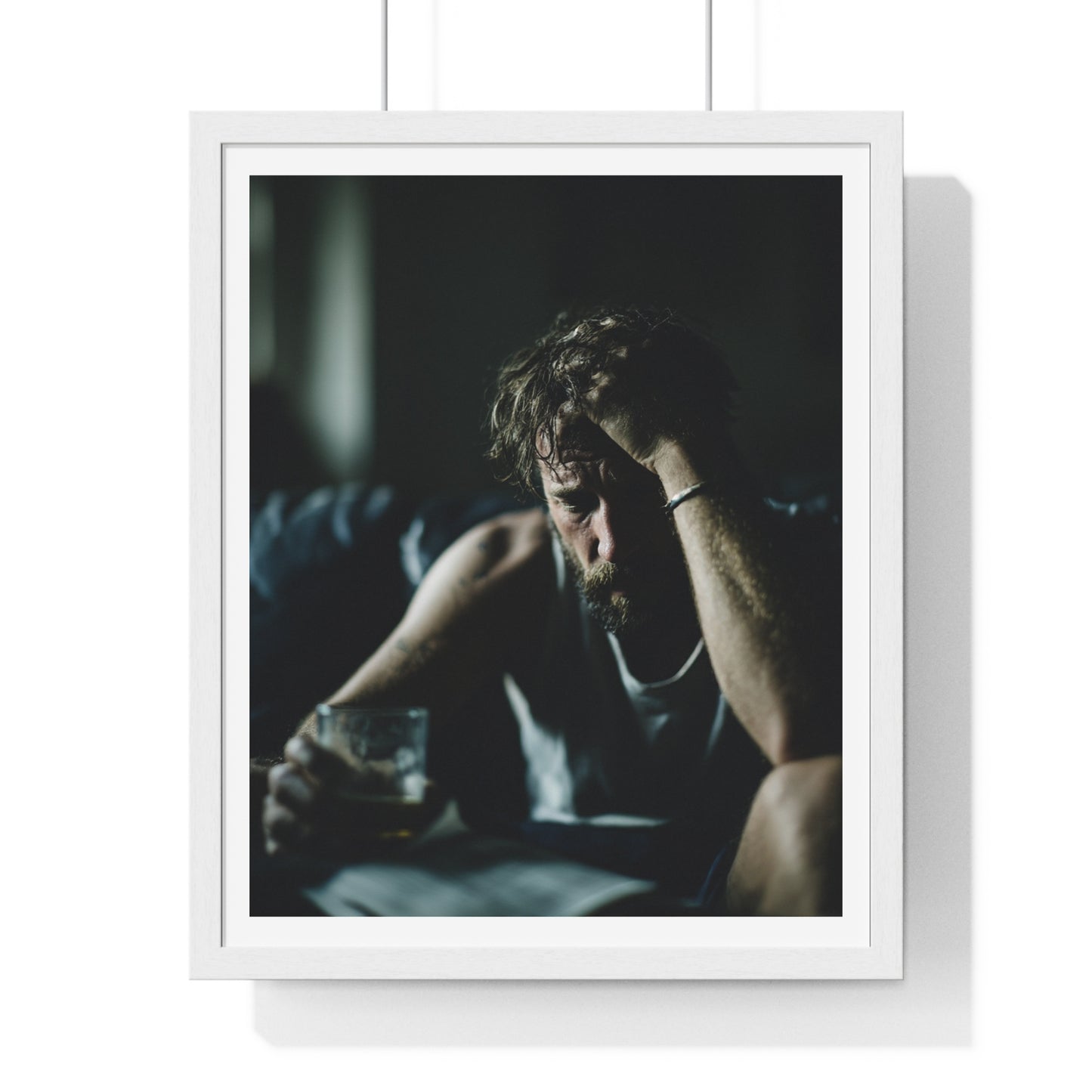 Raw Art 'Designed by AI' Framed Art Print