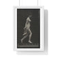 Woman Skipping, Collotype after Eadweard Muybridge (1887) from the Original, Wooden Framed Print