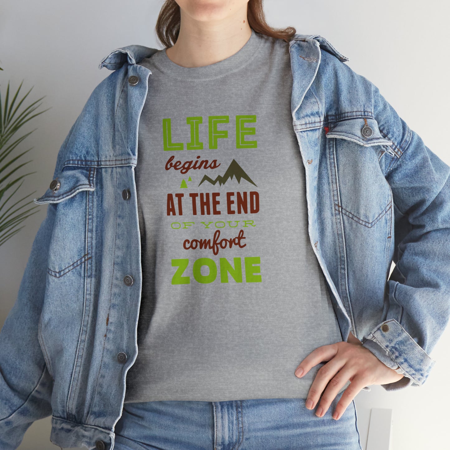 Life Begins at the End of Your Comfort Zone T-Shirt