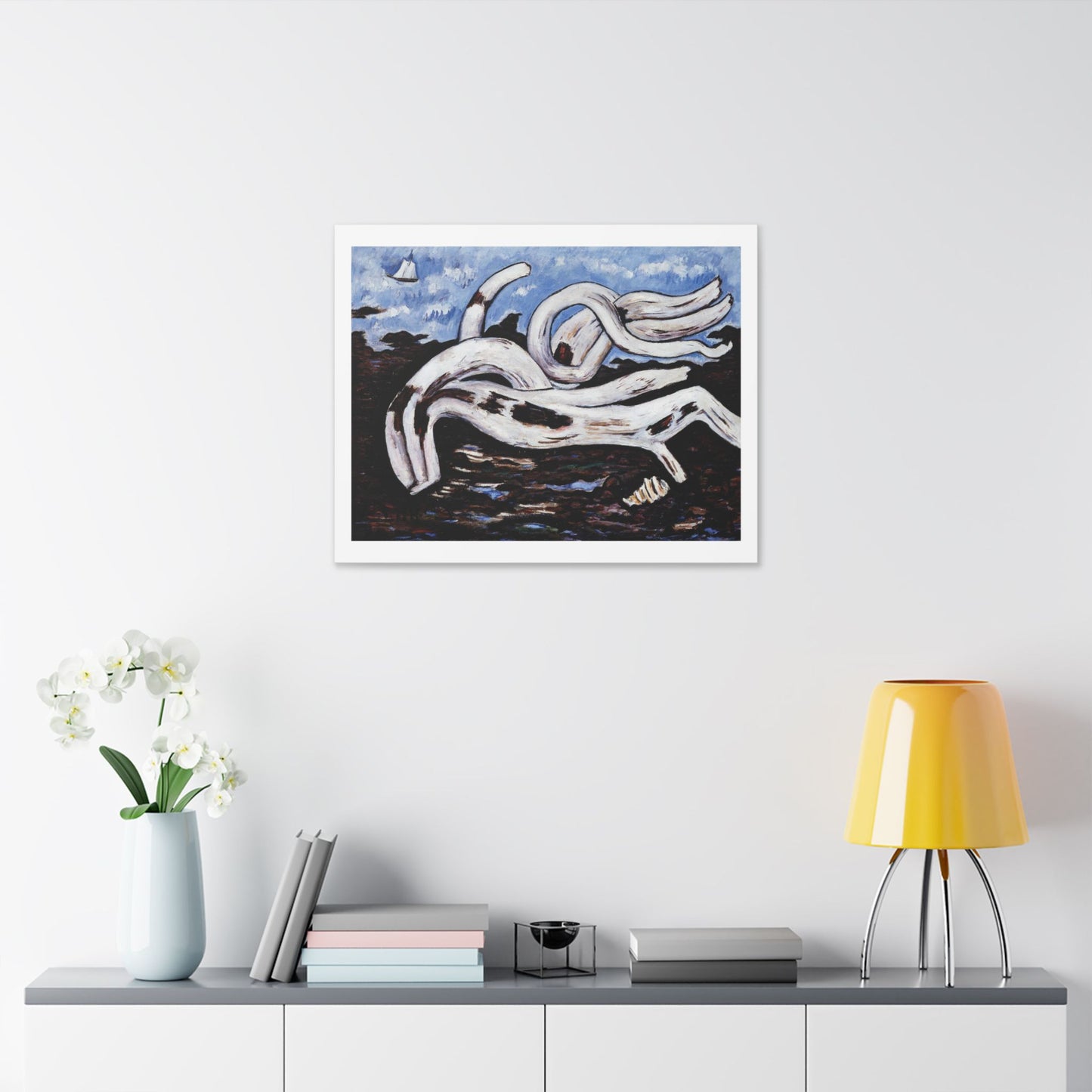Driftwood on the Bagaduce (1939-1940) by Marsden Hartley, from the Original, Canvas Art Print