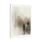 Faded Pastel Abstract Decor Art V 'Designed by AI' Print on Canvas