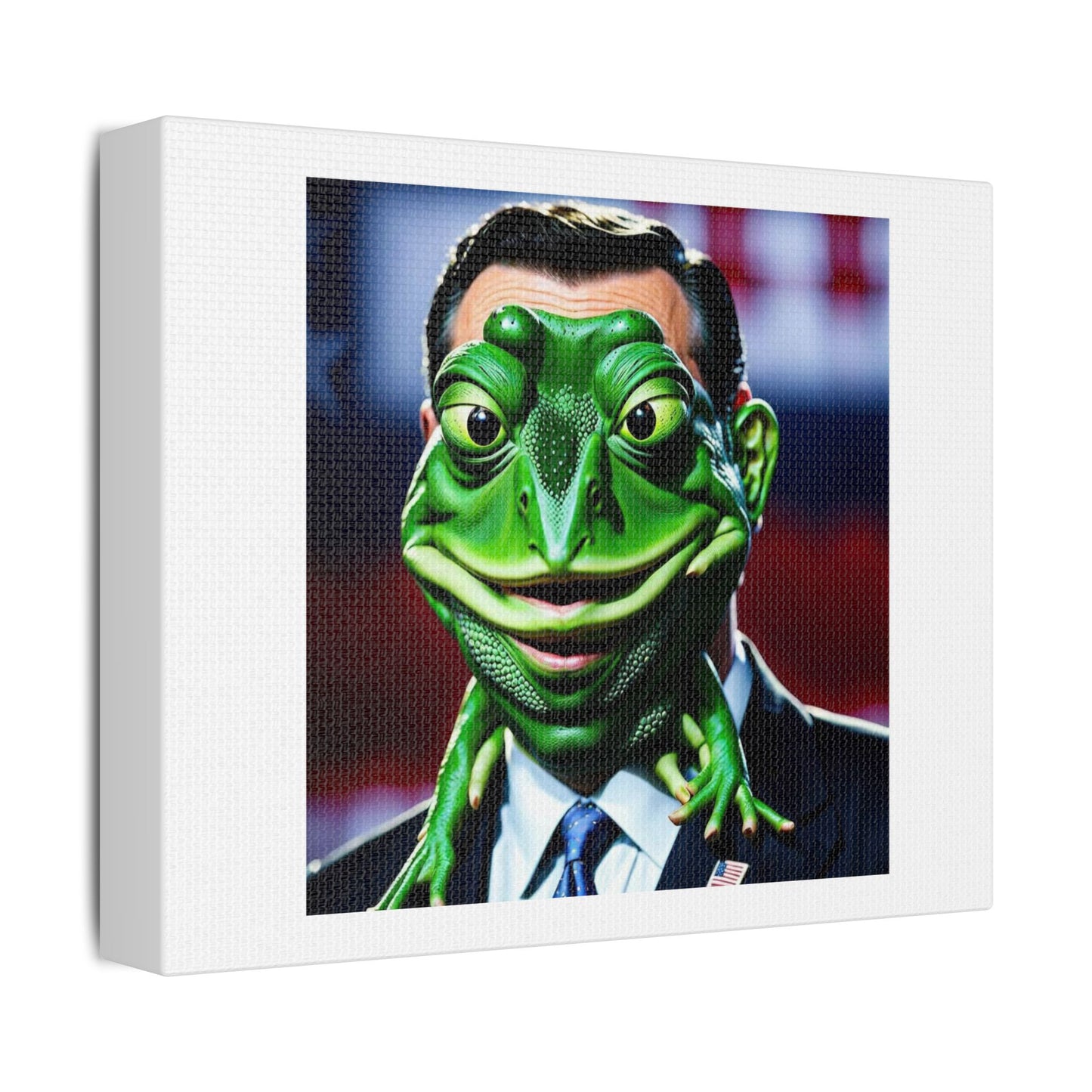 Shapeshifters 'Designed by AI', Art Print on Canvas