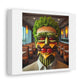 Emperor Rudolf II as Vertumnus Recreated as Burger Art 'Designed by AI' Print on Canvas