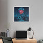 Elton Tron Absurdist Art 'Designed by AI' Canvas Art Print
