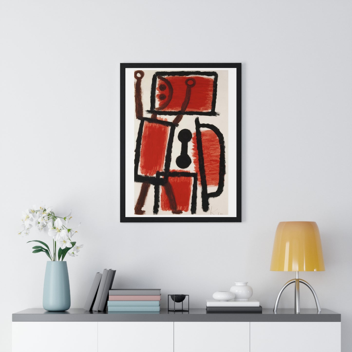 Locksmith (1940) by Paul Klee, from the Original, Framed Art Print