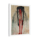 Ballerina, Neo-Surrealism, Art Print on Satin Canvas, Stretched