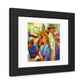 Consciousness In The Art Style Of The Impressionists Reprised 'Designed by AI' Wooden Framed Print