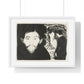 Jealousy I (1896) by Edvard Munch, from the Original, Framed Art Print