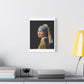 Liberal Woman from the Paris Riots (2026)  Art Print on Satin Canvas, Stretched