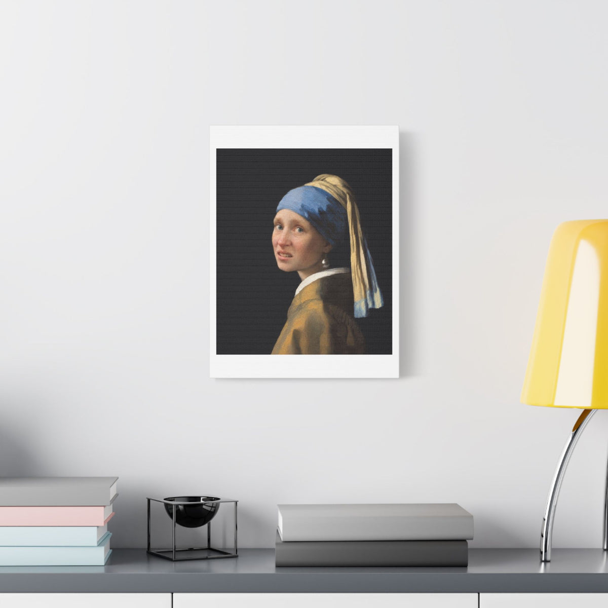 Liberal Woman from the Paris Riots (2026)  Art Print on Satin Canvas, Stretched