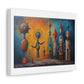 Puppet World of Shamans 'Designed by AI' Art Print on Canvas