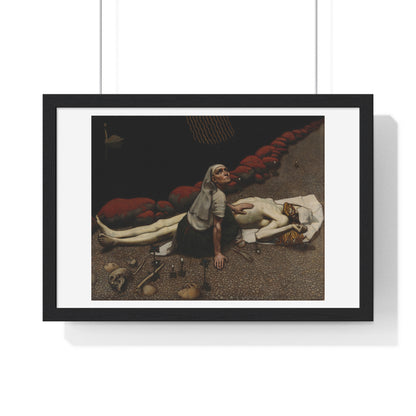 Lemminkäinen's Mother (189)  by Akseli Gallen-Kallela, from the Original, Framed Art Print