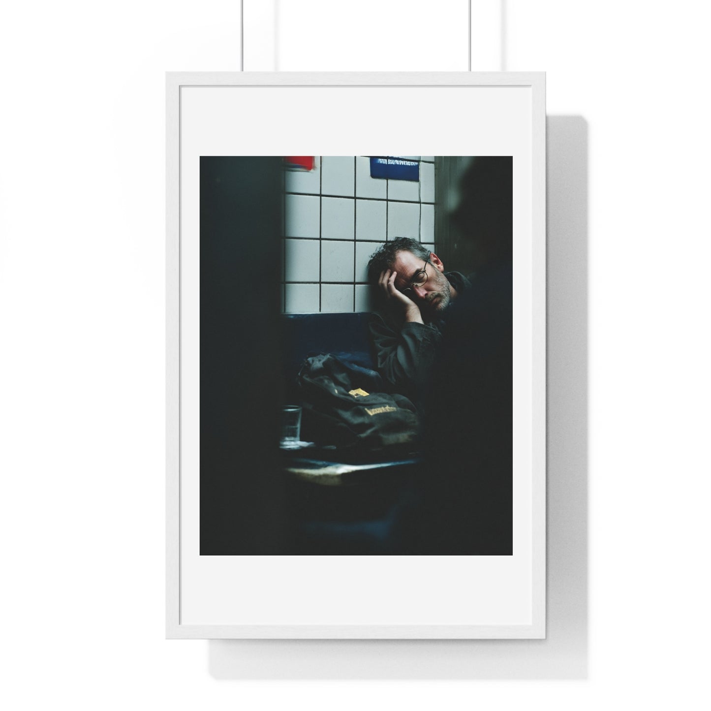 Raw Art Street Scene II 'Designed by AI' Framed Art Print