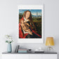 Virgin and Child in a Landscape (1480–90) by Master of the Legend of Saint Lucy, from the Original, Framed Art Print