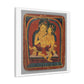 Initiation Card 'Tsakali' Akashagarbha (circa 1420), Tibet, Art Print from the Original on Canvas