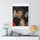First Love Yourself, Portait Art 'Designed by AI', Framed Art Print