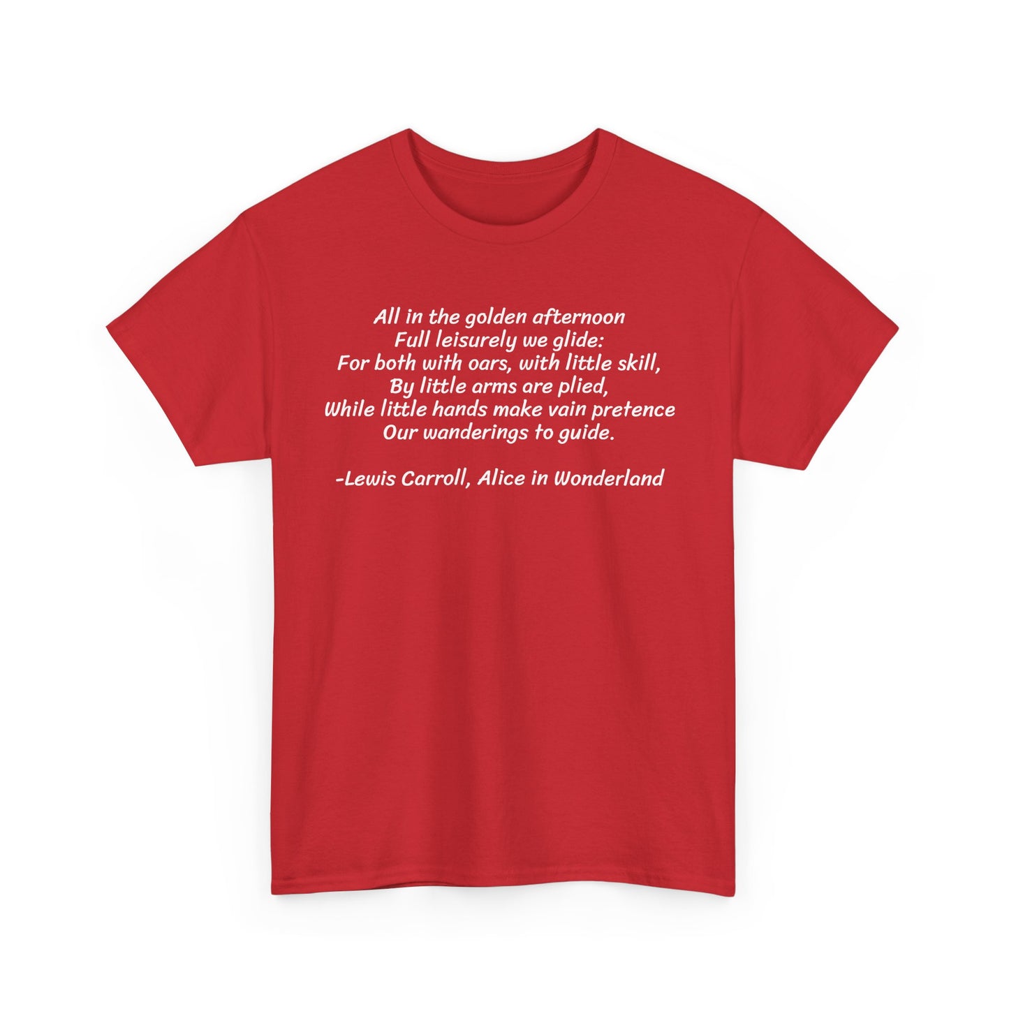 The Physical Illusion of Life, Alice in Wonderland, Spiritual T-Shirt