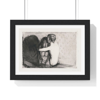 Consolation (1894) by Edvard Munch Framed Art Print