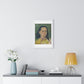 Portrait of a Woman (1920) by Arnold Peter Weisz Kubínčan, from the Original, Framed Art Print