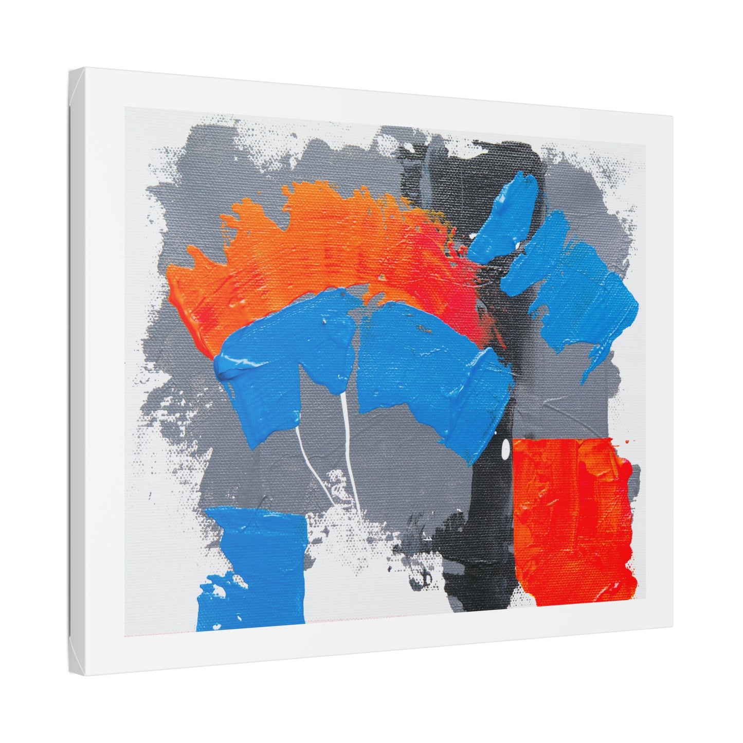 Bold Abstract Palette Knife Painting II, Canvas Art Print
