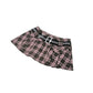 Dark in Love Rowan Punk Pink Plaid Mini Skirt