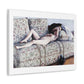 Nude on a Couch (circa 1880) by Gustave Caillebotte, Canvas Art Print from the Original