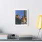 Café Art III, Print on Satin Canvas, Stretched