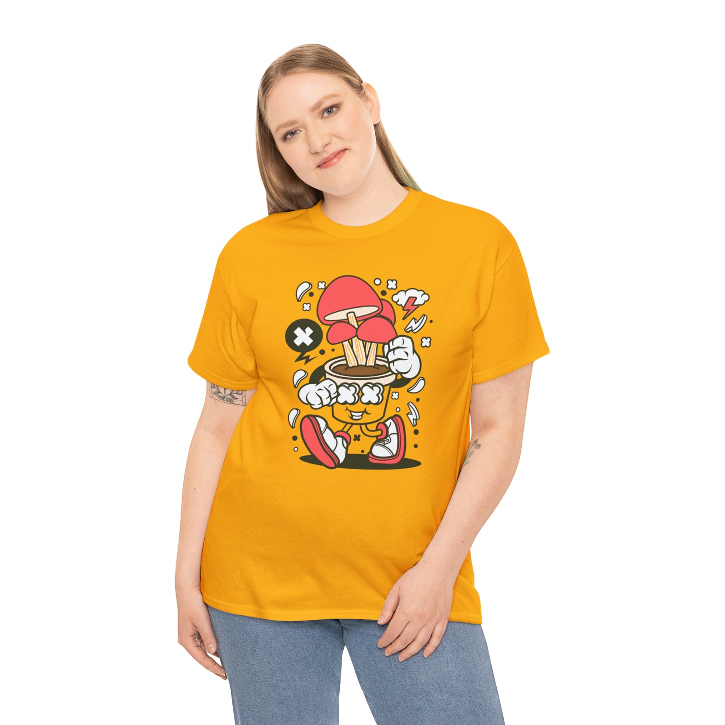 Mushroom Cartoon T-Shirt