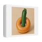 Food Porn, Photorealistic Art 'Designed by AI' Print on Satin Canvas