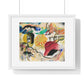 Improvisation 27 (Garden of Love II) by Wassily Kandinsky (1912) , from the Original, Framed Print