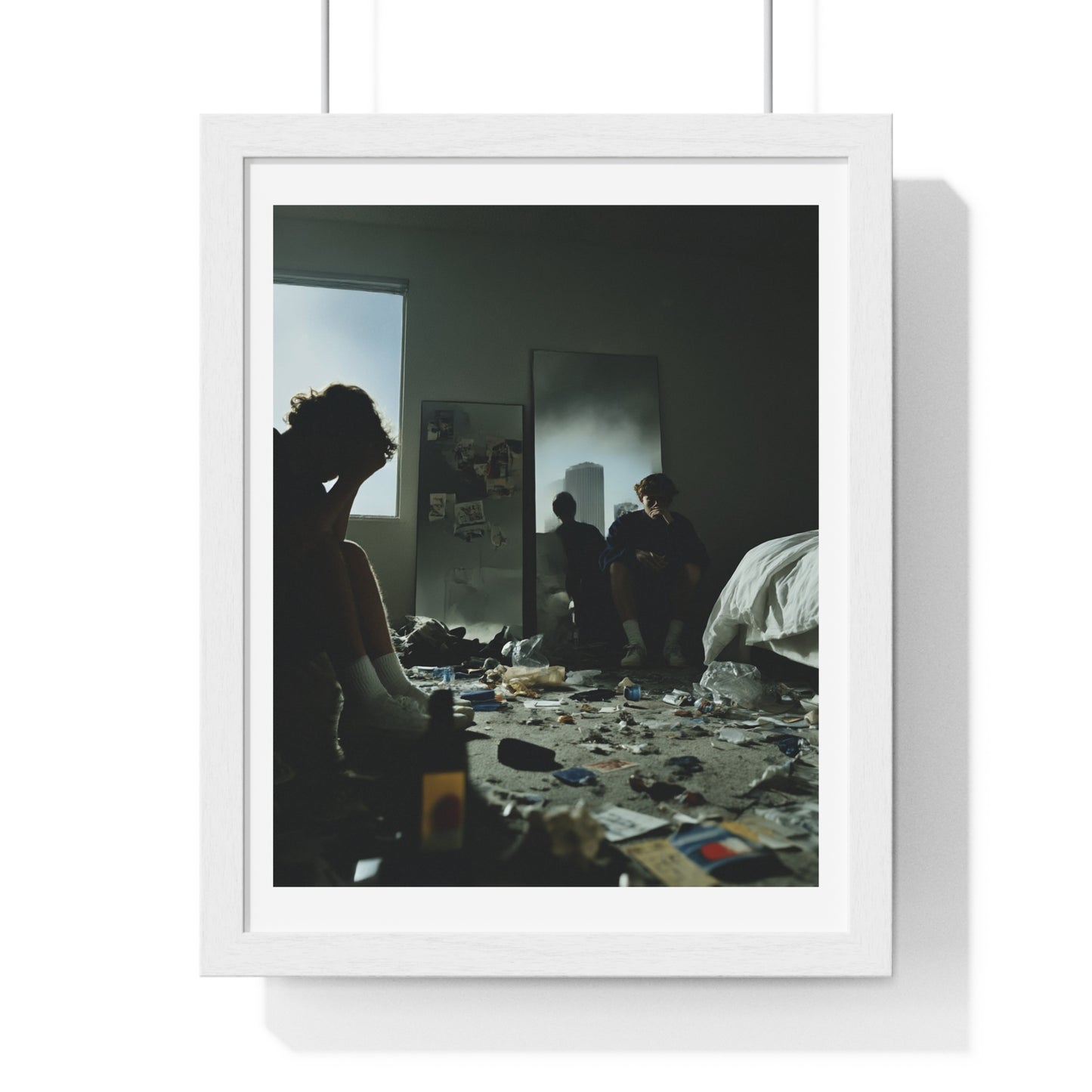 Raw Art III 'Designed by AI' Framed Art Print