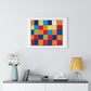 Qu 1 Color Chart (1930) by Paul Klee, from the Original, Framed Art Print