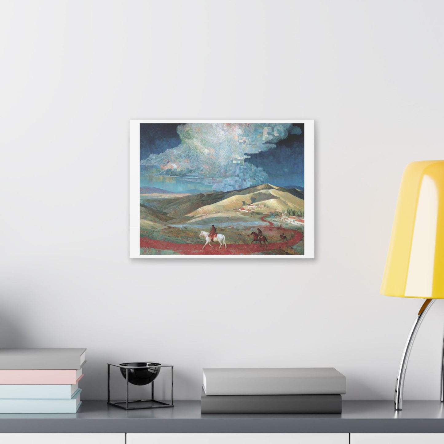How the West Was Won II 'Designed by AI' Canvas Art Print