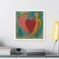 Love and Life in the Art Style of Helen Frankenthaller 'Designed by AI' Canvas Art Print