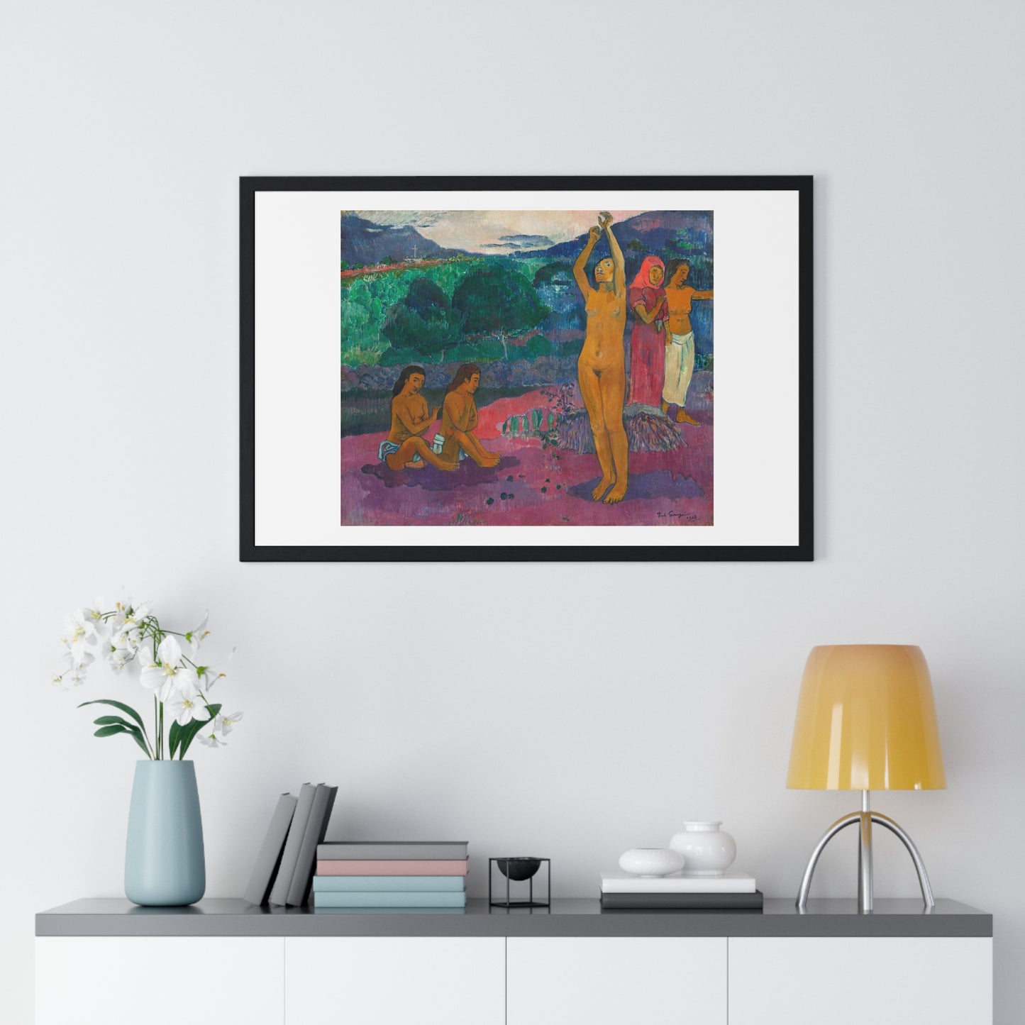 The Invocation (1903) by Paul Gauguin, from the Original, Framed Print