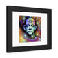 Faces of Human Consciousness 'Designed by AI' Wooden Framed Print