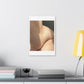 Rubenesque Female Nude 'Designed by AI' Canvas Art Print