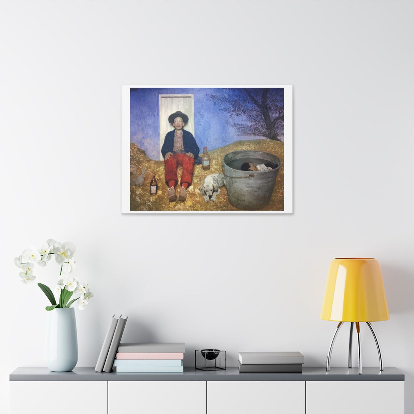 How the West Was Won 'Designed by AI' Canvas Art Print