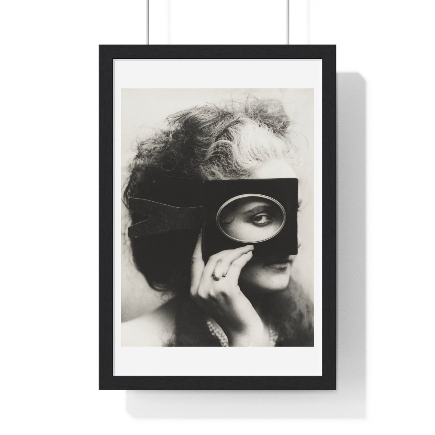 Vintage Photography, Scherzo di Follia (1861–67) by Pierre-Louis Pierson, from the Original, Framed Art Print