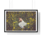 Asleep in the Rapeseed Field 'Designed by AI' Framed Art Print