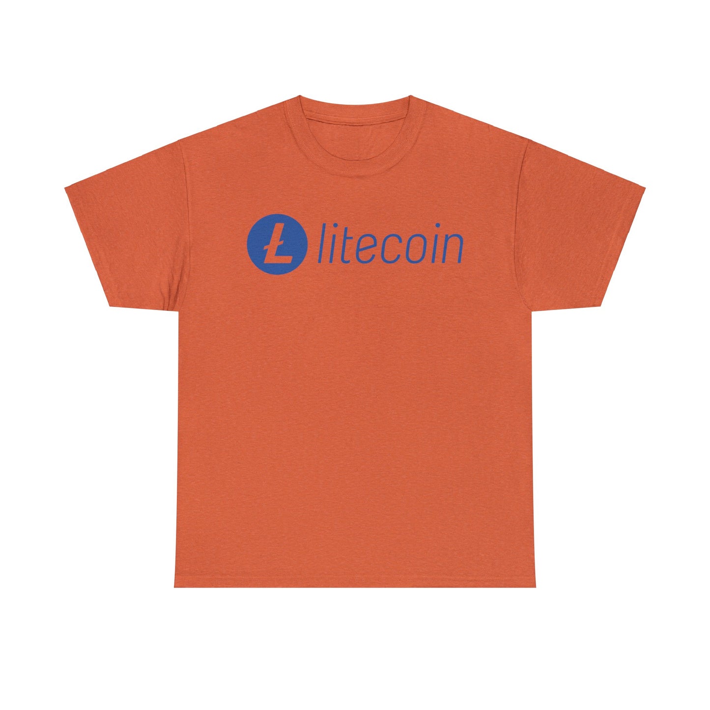 Litecoin Foundation #LTC Crypto Unisex Heavy Cotton T-Shirt