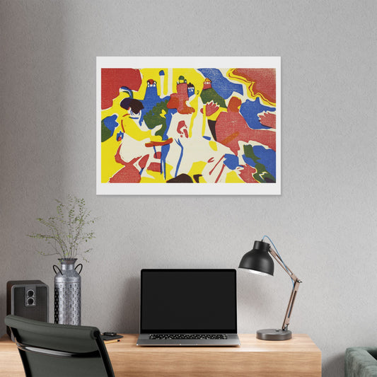 Klänge (1913) by Wassily Kandinsky, from the Original, Canvas Art Print