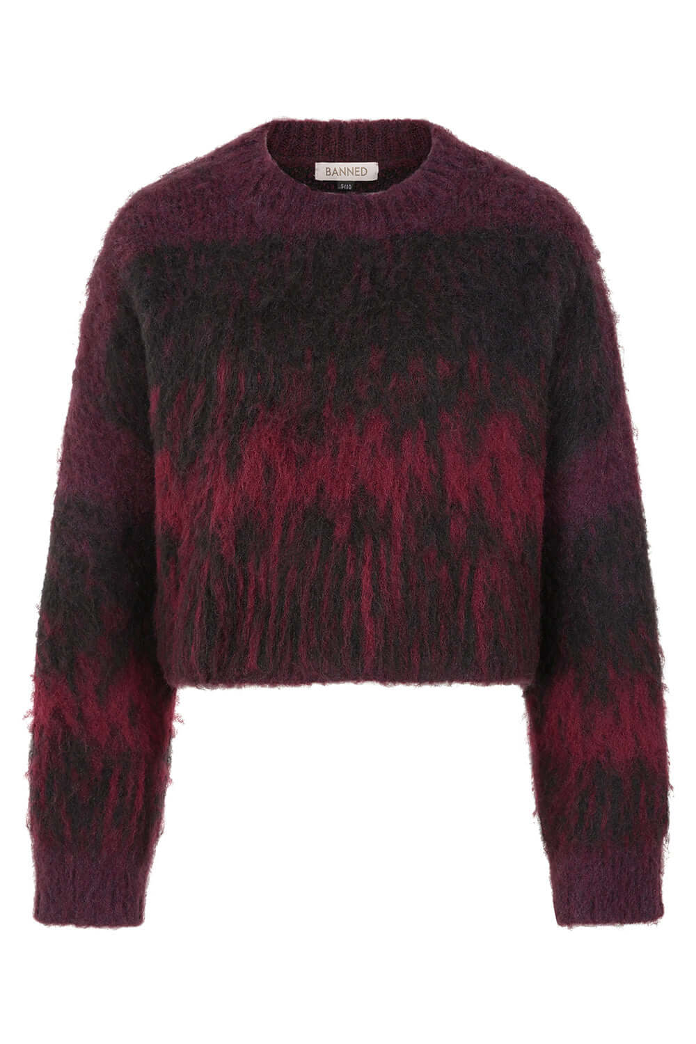 Banned Apparel Arwen Cropped Fuzzy Jumper