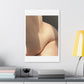 Rubenesque Female Nude 'Designed by AI' Canvas Art Print