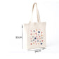 Cotton 'Love' Printed Over-Shoulder Canvas Handbag