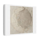 Quiet Limestone Orbit, Large Decor Art Print on Canvas